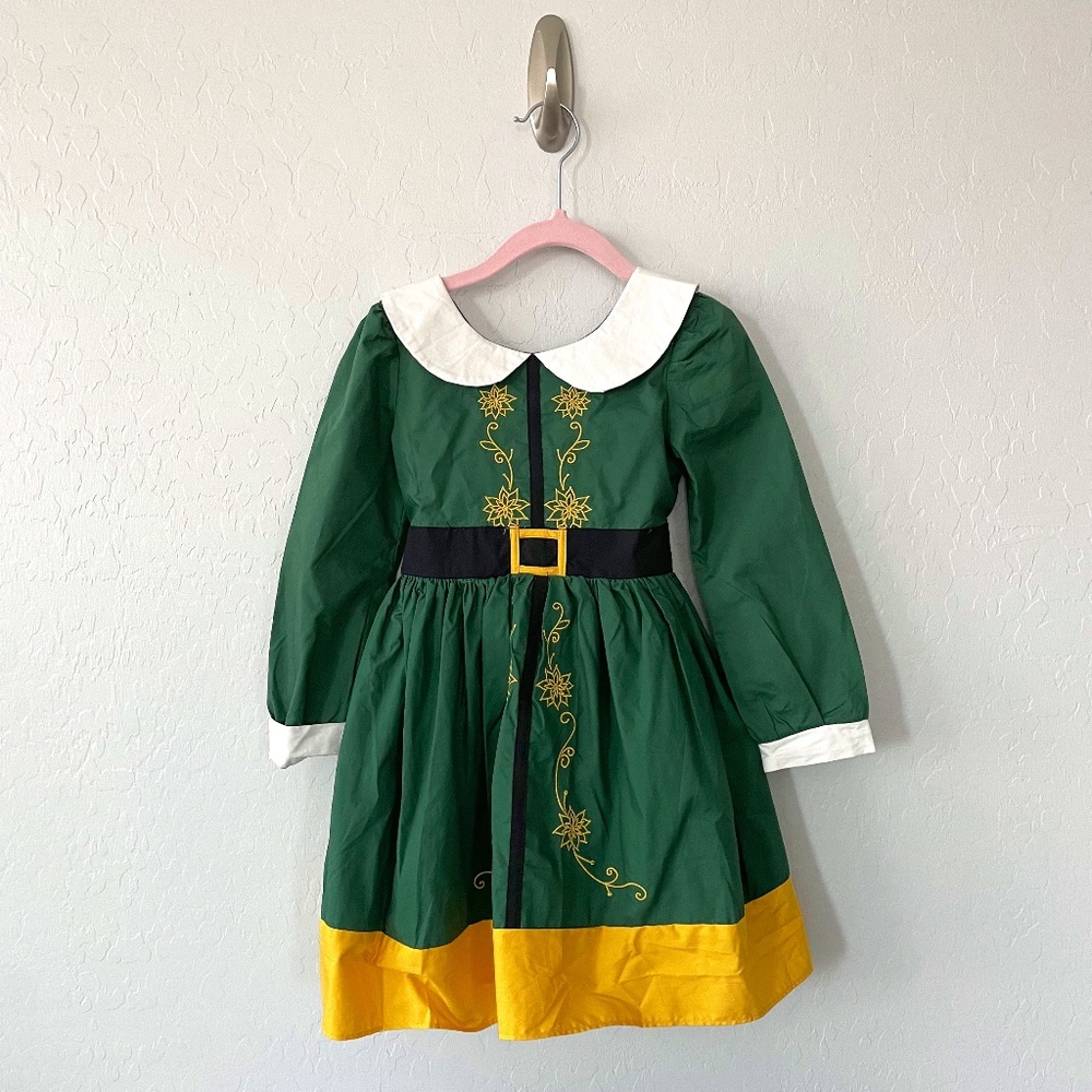 Only Little Once Smiling Elf Dress (NWT) Size 4 - Buddy Christmas Costume OLO